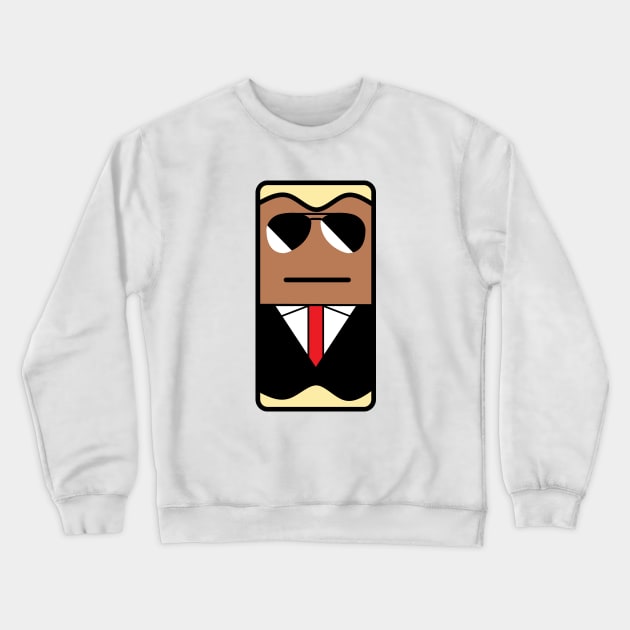 The Special Agent Donut Crewneck Sweatshirt by Bubba Creative